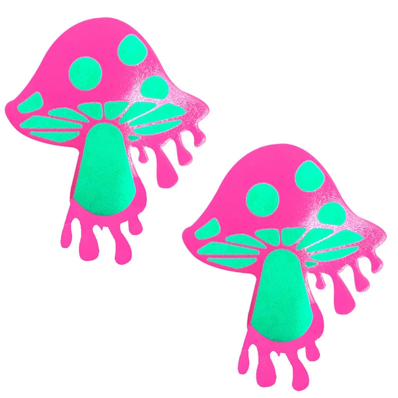 Blacklight Reactive Mushroom Pasties